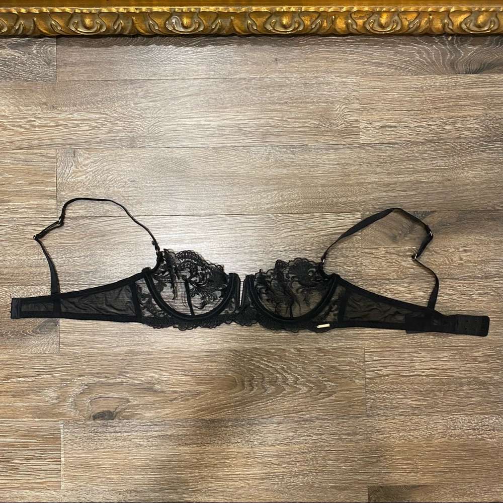 BlueBella Marseille Black Lace Bra